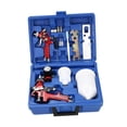 thumbnail image 1 of Pulverizador de pintura neumático para pintura de automóviles, juegos profesionales de pulverización de aire para vehículos, imprimación industrial, boquilla roja 1.4 1.0, 1 of 8