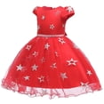 thumbnail image 4 of Odeerbi 2025 Children Baby Girls Middle-aged Children's Gauze Skirt Halloween Masquerade Dress, 4 of 9