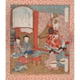 thumbnail image 2 of Yashima Gakutei 20x23 Black Ornate Framed Double Matted Museum Art Print Titled: Longevity; the Immortal Wo Quan's Present of Pine Branches to the Emperor Yao (circa 1824), 2 of 5