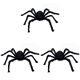 thumbnail image 2 of Arañas Halloween Accesorios Araña Grandes Espeluznantes (90cm) 3 Uds., 2 of 4