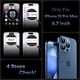 thumbnail image 2 of Funda magnética TOCOL para iPhone 15 Pro Max de 6.7 pulgadas, azul oscuro, 2 of 6