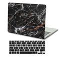thumbnail image 3 of KSK KAISHEK Protective Case Hard Cover Only Compatible 2023 2022 2021 - 2016 Rel. MacBook Pro 13" with + Black Keyboard Cover Model: M1 A2338 A2289 A2251 A2159 A1989 A1706 A1708 Marble 185_1, 3 of 5