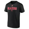 thumbnail image 2 of Men's Scoot Henderson Black Portland Trail Blazers Behind The Back Name & Number T-Shirt, 2 of 3
