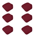 thumbnail image 1 of zhangmingg Elastic Dining Chair Covers for Hotel Restaurant Furniture Stretchable Polyester Slipcovers 6PCS, 1 of 5
