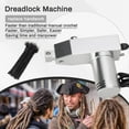 thumbnail image 2 of Hemvt Upgrade Electric Dreadlock Machine Kit, Handheld Dread Lock Machine with 3 Replacement Holes, Automatic Instant Loc Machine, Quick and Easy DIY Dreadlocks Crocheting Machine for Hair, 2 of 9