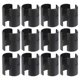 thumbnail image 1 of 60Pcs Plastic Bamboo Node Tube Clips Wire Shelf Fixing Clamps Shelf Support Brackets ABS Material Durable Wire Shelving Clips, 1 of 5