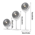 thumbnail image 2 of Adjustable Height Air Circulation Fan, 3 Modes Desk/Floor/Standing Turbine Fan, Quiet Rechargeable Fan for Indoor Home Office Use, 2 of 5