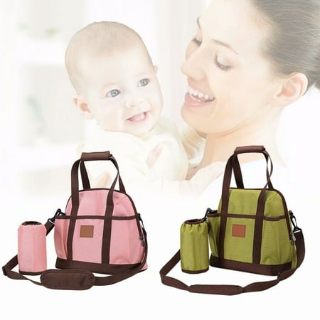 Baby Diaper Tote Stylish Nappy Messenger Waterproof Backpack Mummy Bag for Pregnant