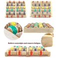thumbnail image 2 of Foot Massager Wooden Roller Reflexology For Stress Fitness Health Care Feet Massager Colorful Massage Roller Pain Relief, 2 of 3
