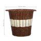 thumbnail image 2 of Milisten Papelera Tejida Con De Rattan Para Oficina Con Ventilación Y Capacidad Amplia, 2 of 6