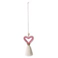 thumbnail image 1 of 1 Uds. Colgante de corazón de melocotón tejido para coche, bolso de pared para el hogar, colgante para habitación de niños y coche, 1 of 5