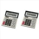 thumbnail image 1 of 2X Calculadora, Calculadora de Escritorio de Oficina con Batería Solar de 12 Dígitos con Pantalla Lcd Grande, Calculadoras de Escritorio de Doble Potencia, 1 of 5