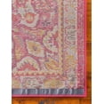 thumbnail image 6 of Unique Loom Alexis Penrose Rug , 3' 3" x 5' 3" ,Magenta, 6 of 7