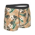 thumbnail image 3 of Naloa Tropical Leaves Flower Print Mens Underwear - Boxers for Men, Classic Briefs for Men, 3 of 9