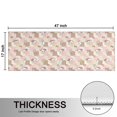 thumbnail image 5 of Kitchen Rugs Sets Of 2,Pink Checkered Cow Pattern Anti Fatigue Kitchen Mat Rugs Non Slip Washable,Decorative Kitchen Floor Mats for Kitchen,Sink,Laundry,17"X47", 5 of 5