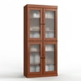 thumbnail image 5 of 100% Solid Wood 32" Bathroom Cabinet with Frosted Glass Doors and Adjustable Shelves, 5 of 6