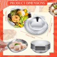 thumbnail image 3 of 24 Conchas de Acero Inoxidable Reutilizables para Asar A la Parrilla, Multiusos, para Preparar Ostras, Almejas Al Horno, Vieiras y Mariscos., 3 of 5