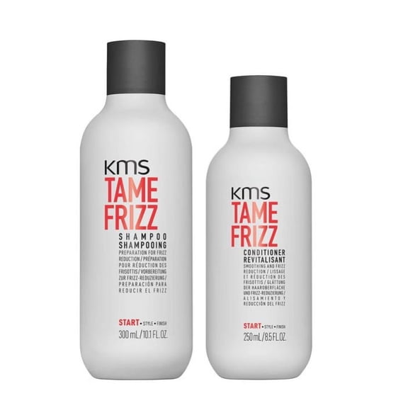 KMS California TAMEFRIZZ Shampoo 10.1 oz and Conditioner 8.5 oz Duo 1 set