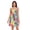 Colorful Palm Leaf, variant on Summer Dresses for Women Strapless Casual Beach Cover Ups Cute Dogs and Star Tube Top Sundress