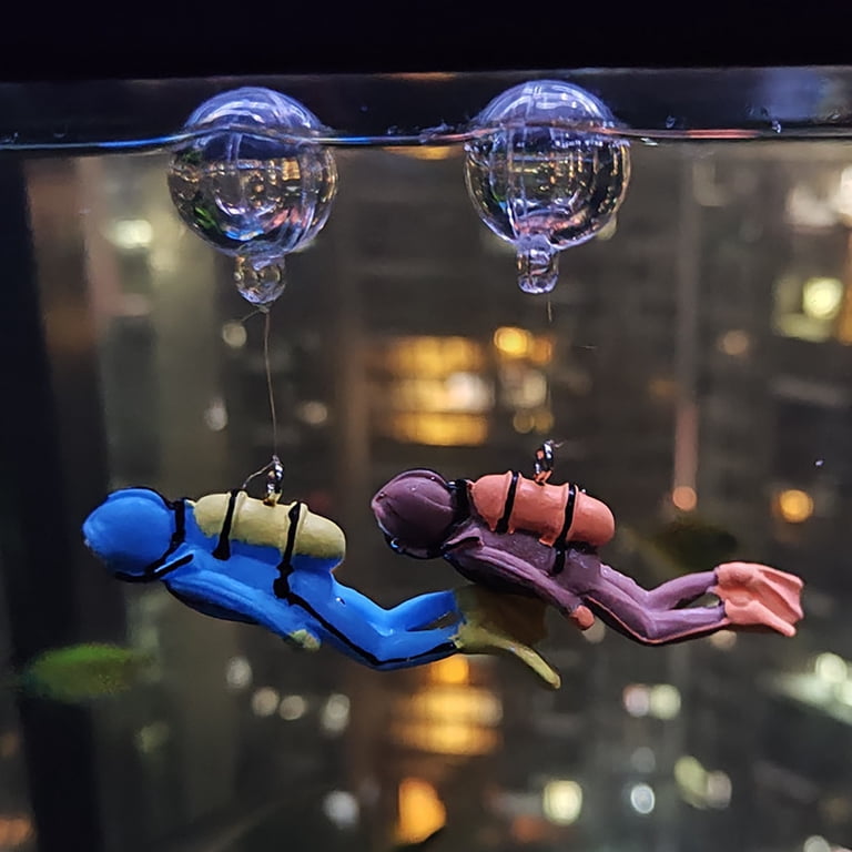 cute fish tank accessories AWXZOM Decorations (fish tank not included), aquarium coral decorations and Aquarium Artificial Plastic Plants Set, betta fish tank coral ornaments aquarium coral Aquarium Décor : Pet Supplies slip sheet Creative Cute Fishing Turtle Resin