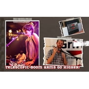 Microphone Boom Stand 6 PACK - Griffin Telescoping Mic Stage XLR Cable DJ Studio