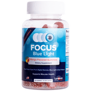 Focus Vitamins Blue Light Protection Gummies for Eye Support and Health, 60 Count, 30-Day Supply