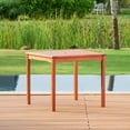 thumbnail image 3 of Vifah Malibu Ibiza 5 Piece Wood Patio Dining Set, 3 of 6