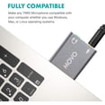 thumbnail image 4 of USB-AC1 3.5mm TRRS rophone to USB 2.0 Stereo Digital Audio Converter - USB Sound Adapter for Computer, 4 of 5