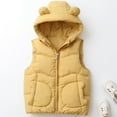 thumbnail image 2 of MEZZALL Girls Winter Coats Vests With Hood Sleeveless Kids Warm Quilted Jackets Stylish Casual Outerwear For Toddler Children Classic Dailywear, 2 of 9