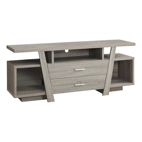 Pemberly Row 60" TV Stand in Dark Taupe