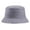 Gray, variant on Unisex Bucket Hats Sun Beach Hat Teens Girls Wide Brim Reversible Bucket Hat for Women Men Summer Fisherman's Caps UPF 50 