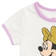 thumbnail image 4 of Disney Minnie Mouse Short Sleeve T-Shirt and Shorts Set (Girls), 2 Piece Set, Sizes 3T-7, 4 of 8