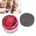 thumbnail image 5 of Tinte temporal para el cabello en cera, color rosa rojizo, 120 g – Color intenso y fijación instantánea, fórmula lavable para peinar., 5 of 5