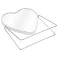 thumbnail image 3 of White PP Material Swivel Makeup Mirror with Stable Frame for Home Use Perfect 7.5 Inch, 3 of 5