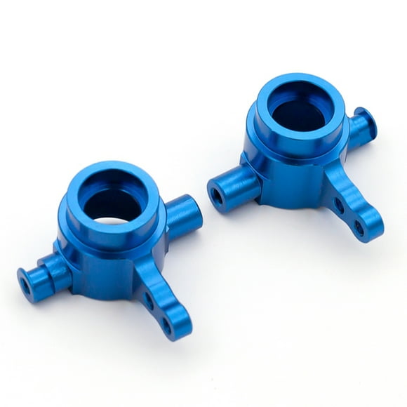 Amdohai Steering Blocks 2pcs Aluminum Alloy Replacements for TRAXXAS Slash Rustler Stampede 4WD RC Car