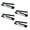 D, variant on Scalloped Mahjong Racks with Magnetic Pushers, 17.5"/20" Acrylic Scalloped Mahjong Rack Set for American Mahjong, Tortoise Thickened Non-Slip Mahjongs Accessories