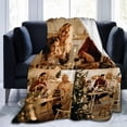 thumbnail image 3 of personalised blanket Custom Blanket with Photos Text.Custom Blanket with 1-9 Photo Collages.Flannel Blankets for Family Birthday Wedding Gift Fits Couch Sofa Bedroom Living Room-80cmX120cm, 3 of 5