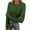 Green-05, variant on STETMN Women's Scoop Neck Shirt Casual Long Sleeve Fall Top Slim Solid Layering Basic T-shirt