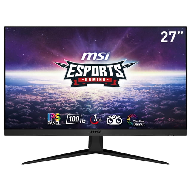 Monitor Gamer 27 MSI G2712V 1ms 100Hz Full HD IPS HDMI DP FreeSync