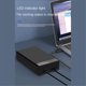 thumbnail image 1 of Estuche para disco duro externo SSD Yashi 2.5/3.5 pulgadas Negro, 1 of 5