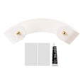 thumbnail image 1 of Soporte para tapa de olla de cocina, accesorio autoadhesivo de pared, resistente y duradero. Blanco, 1 of 6