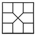 thumbnail image 1 of Plastic Stepping Stone Tool, Geometric Pattern Path Paver Walk Reusable Concrete Tool for Garden Home Wedding Party Restaurant Hotel, 1 of 7