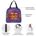 thumbnail image 3 of Pofeuu Peace And Love Print Lunch Bag Lunch Box Large Capacity Insulated Lunch Bag for Adult, Leakproof Reusable Lunch Tote Bags for Work, 3 of 5