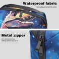 thumbnail image 4 of Dinosaur Oxford Fabric Waterproof Digital Bag Cable Organizer Travel Small Holder for Charger, Hard Drive - 5.9x9.44x3.14 in., 4 of 6