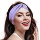 thumbnail image 1 of Diadema Bluetooth para Mujeres BULYPAZY, Altavoces HD Bluetooth 5.0 Inalámbricos, Diseño de Nudo/Torcido, Regalo (Púrpura), 1 of 2