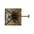 thumbnail image 4 of Meyda Tiffany 110135 15.5" W Strike Of The Eagle Hanging Wall Sconce - Copper, 4 of 4