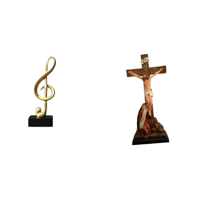 Escultura de , estatua de María, figura de de Jesús, estatua católica, adorno de resina, ideal para la oficina, el ho