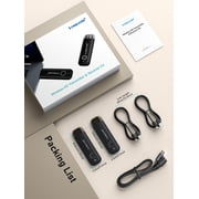 Lemorele Wireless HDMI Transmitter and Receiver, Plug & Play Portable Wireless HDMI, 1080P 164Ft Wireless HDMI Extender for Laptop/Pc/Tv Box/Camera/Projector