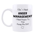 thumbnail image 3 of Funnil Ceramic Coffee Mug, Novelty Tea Cup Gift for Fathers Mothers Day, Birthday White, 3 of 5