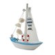 thumbnail image 5 of Modelo de velero, artesanía con temática náutica, adorno decorativo hecho a mano para la decoración del hogar. Estilo C, 5 of 8